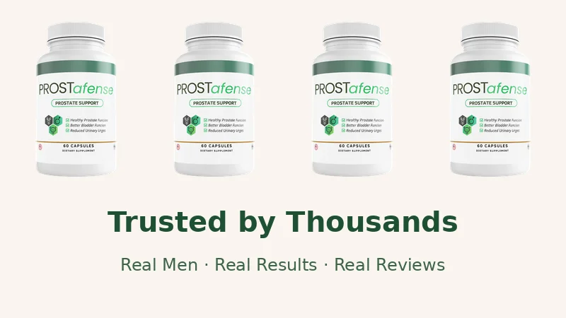 ProstAfense 6 bottles offer
